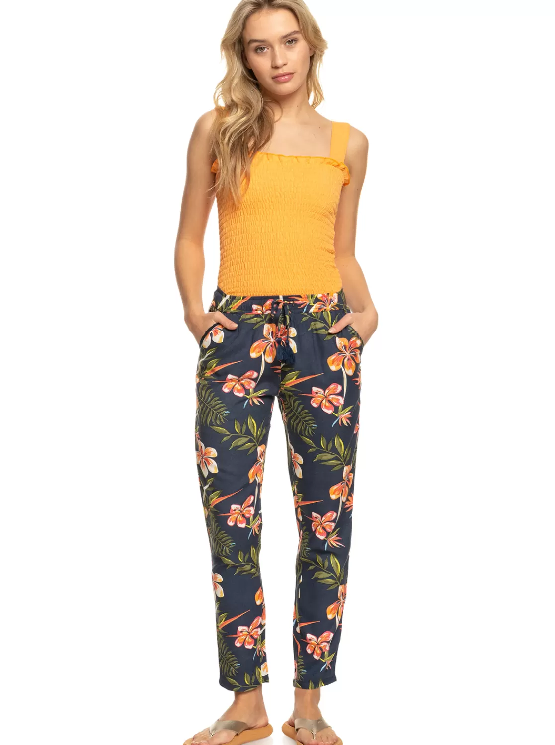 Femme Roxy Bimini Printed - Pantalon De Plage Pour Femme