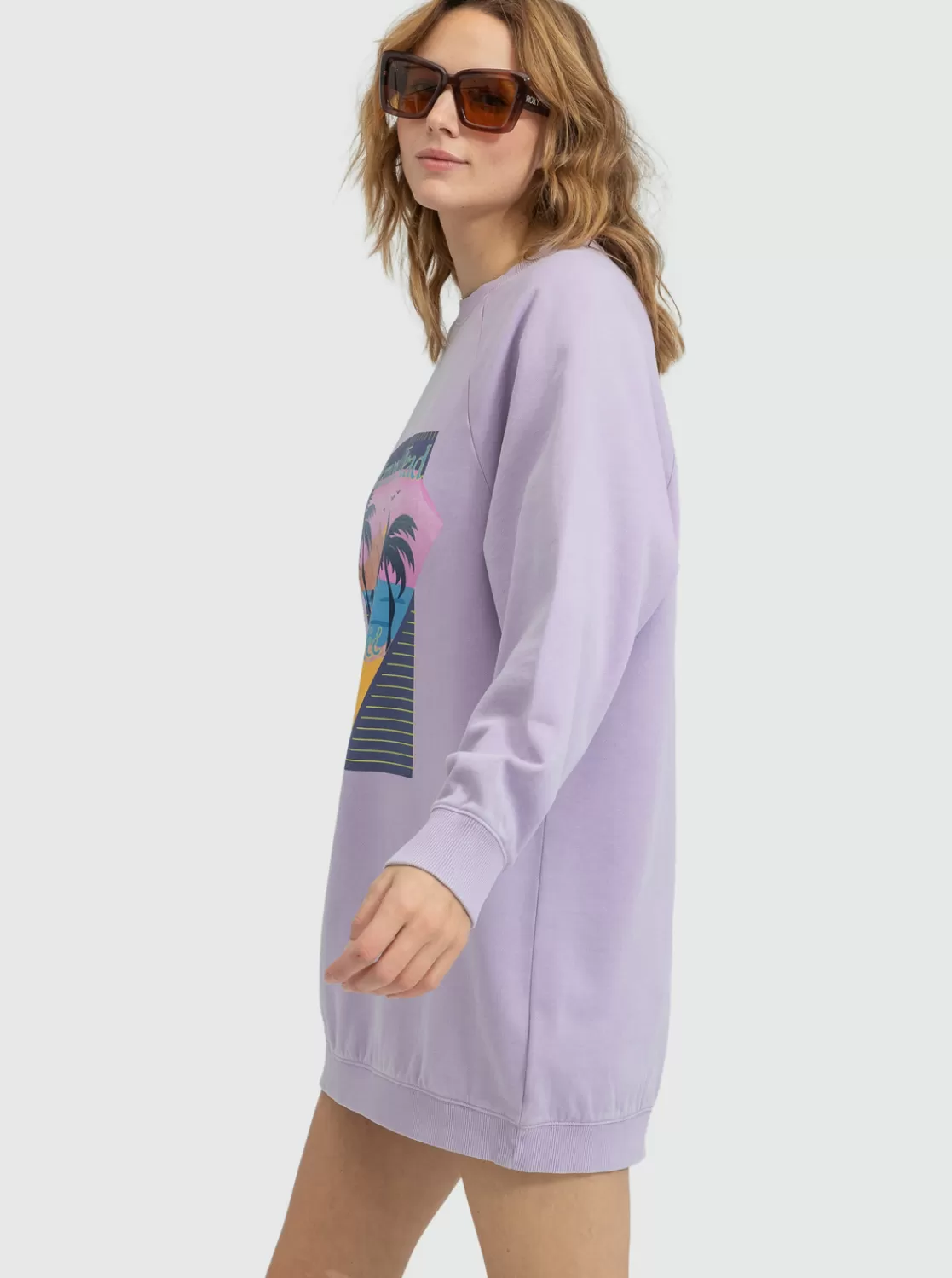 Femme Roxy Breaking Waves - Robe Sweat Pour Femme