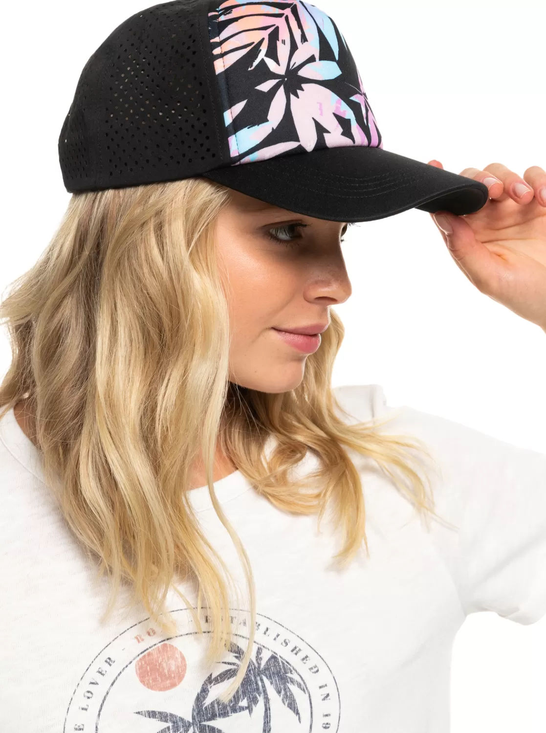 Femme Roxy California Electric - Casquette Trucker Pour Femme