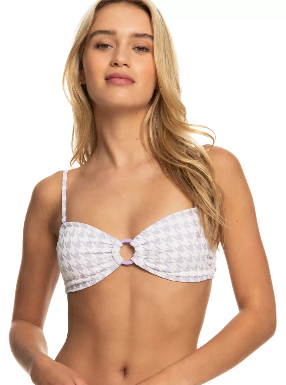 Femme Roxy Check It - Haut De Bikini Bandeau Pour Femme