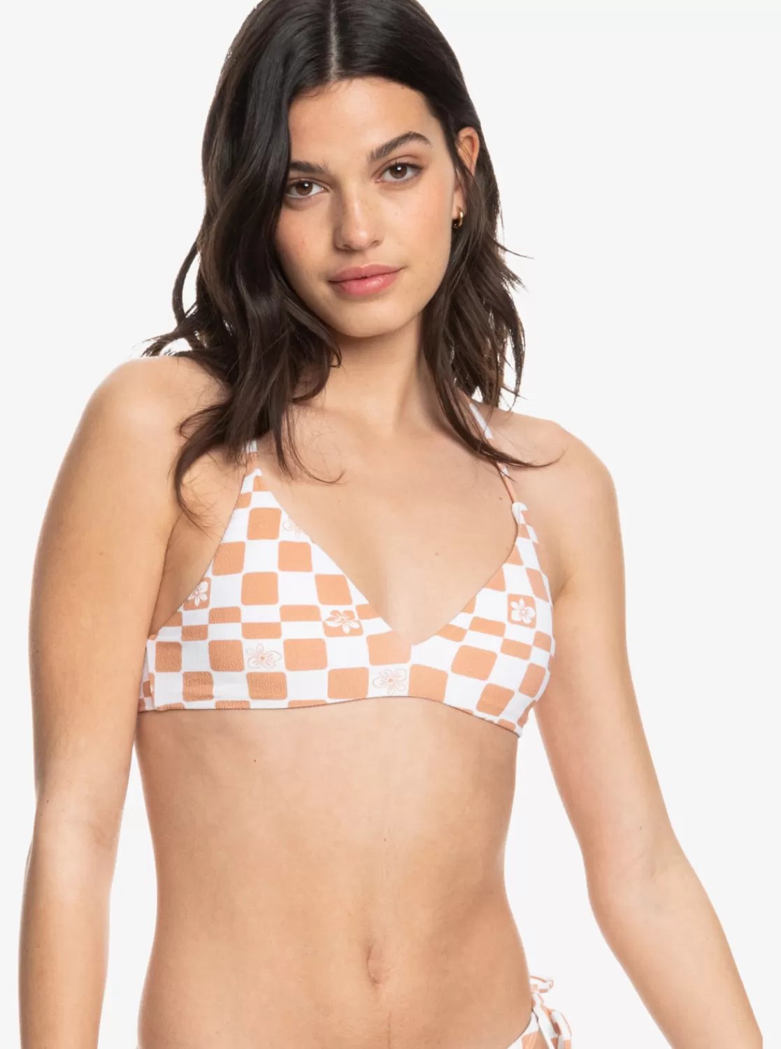 Femme Roxy Check It - Haut De Bikini Triangle Pour Femme