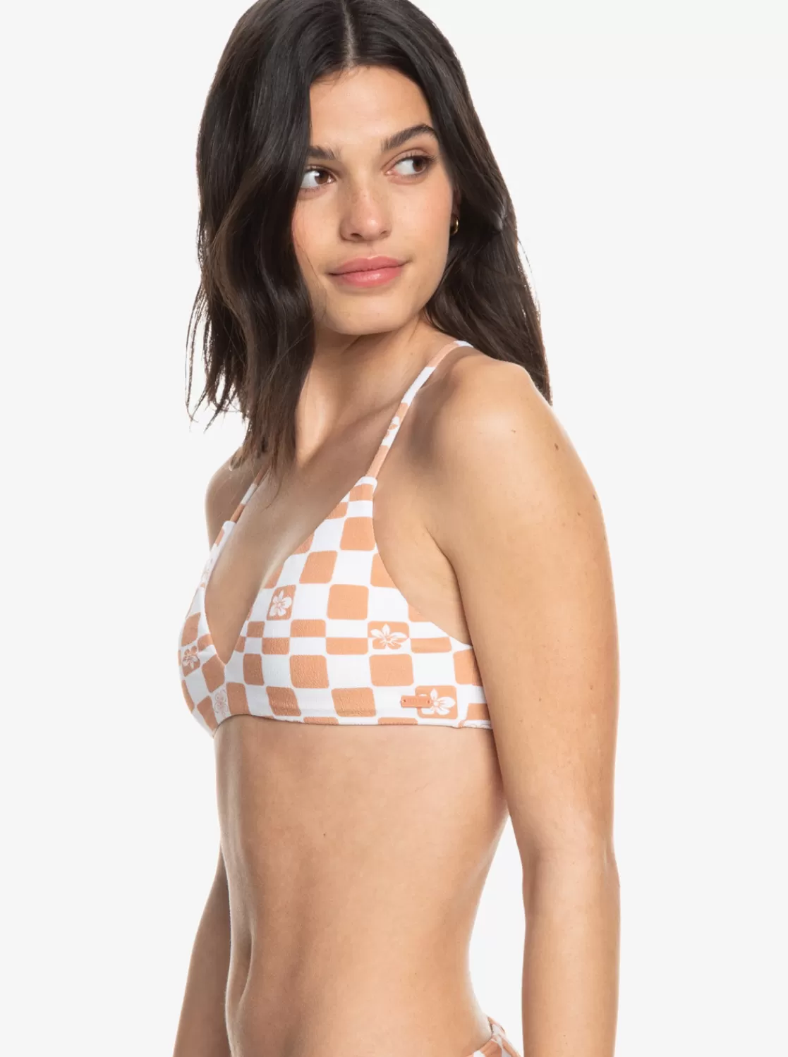 Femme Roxy Check It - Haut De Bikini Triangle Pour Femme