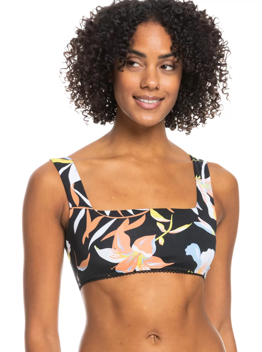 Femme Roxy Hibiscus Wave - Haut De Bikini Bralette Pour Femme