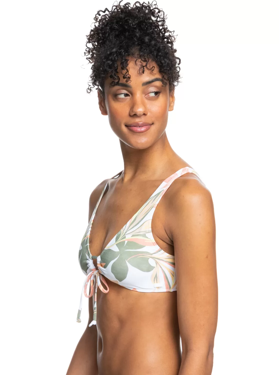 Femme Roxy Printed Beach Classics - Haut De Bikini Bralette Pour Femme