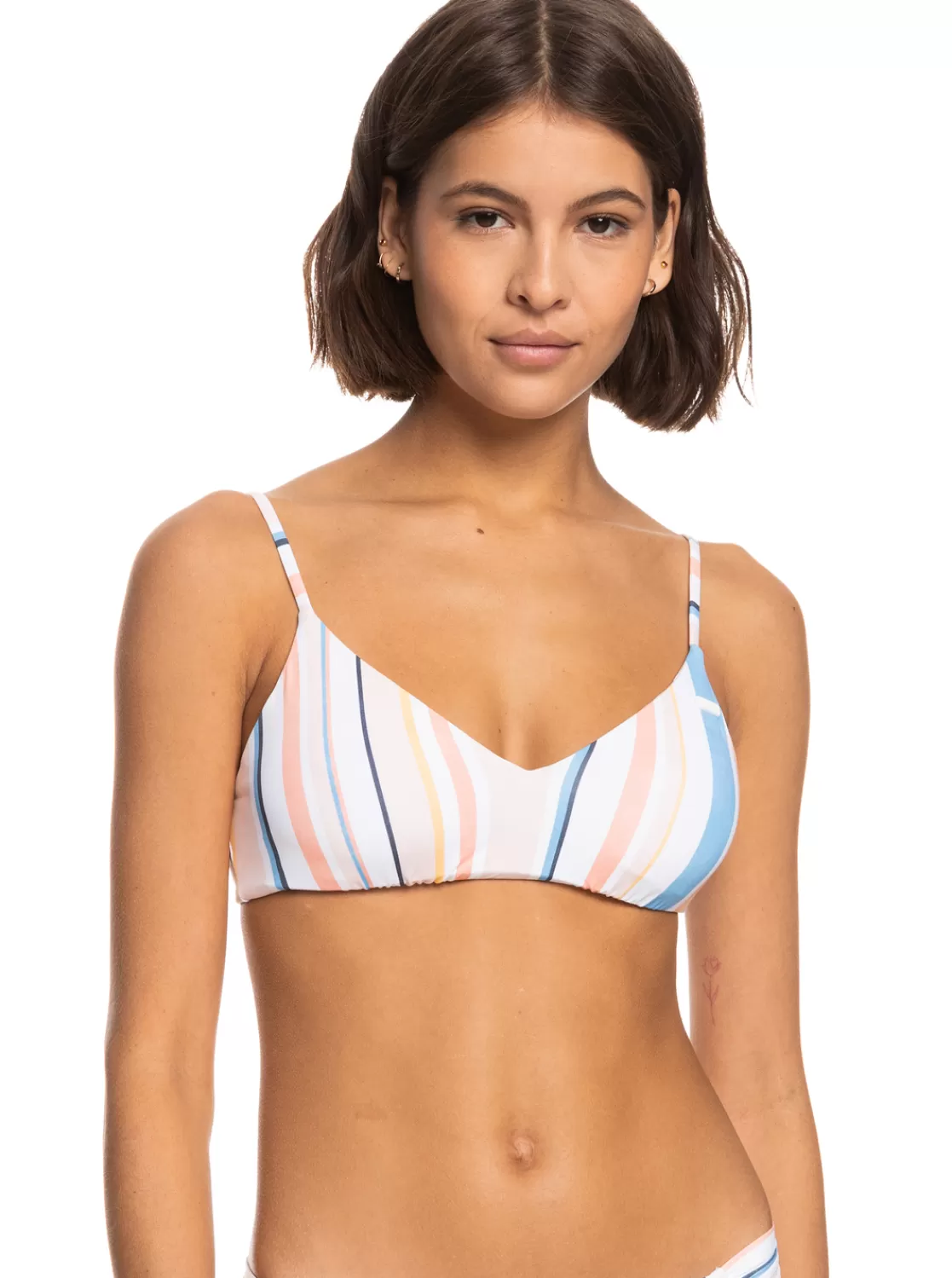 Femme Roxy Printed Beach Classics - Haut De Bikini Brassiere Pour Femme