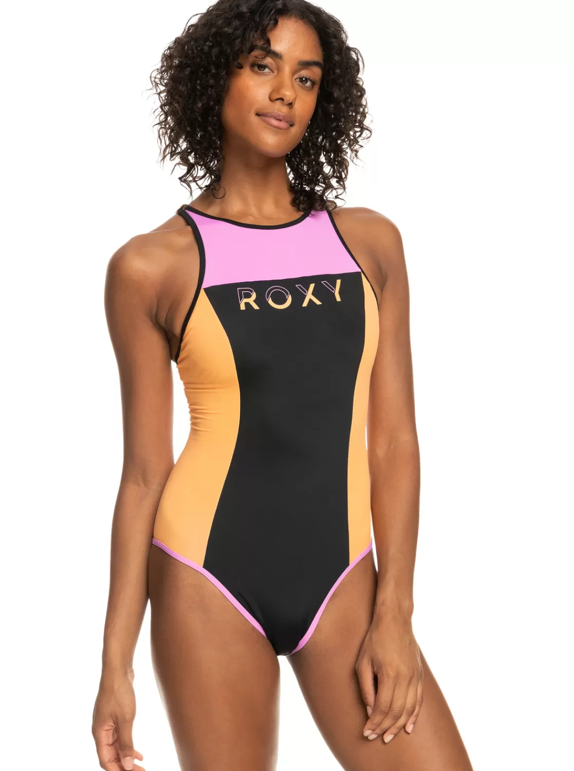 Femme Roxy Active - Maillot De Bain Une Piece Pour Femme