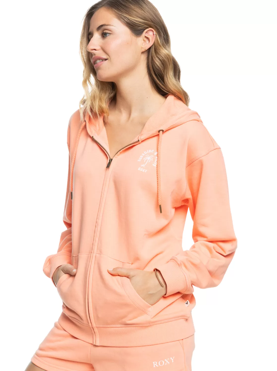 Femme Roxy Surf Stoked - Sweat A Capuche Zippe Pour Femme