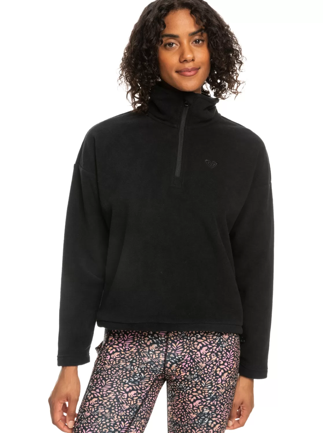 Femme Roxy Tech - Polaire Demi-Zip Pour Femme