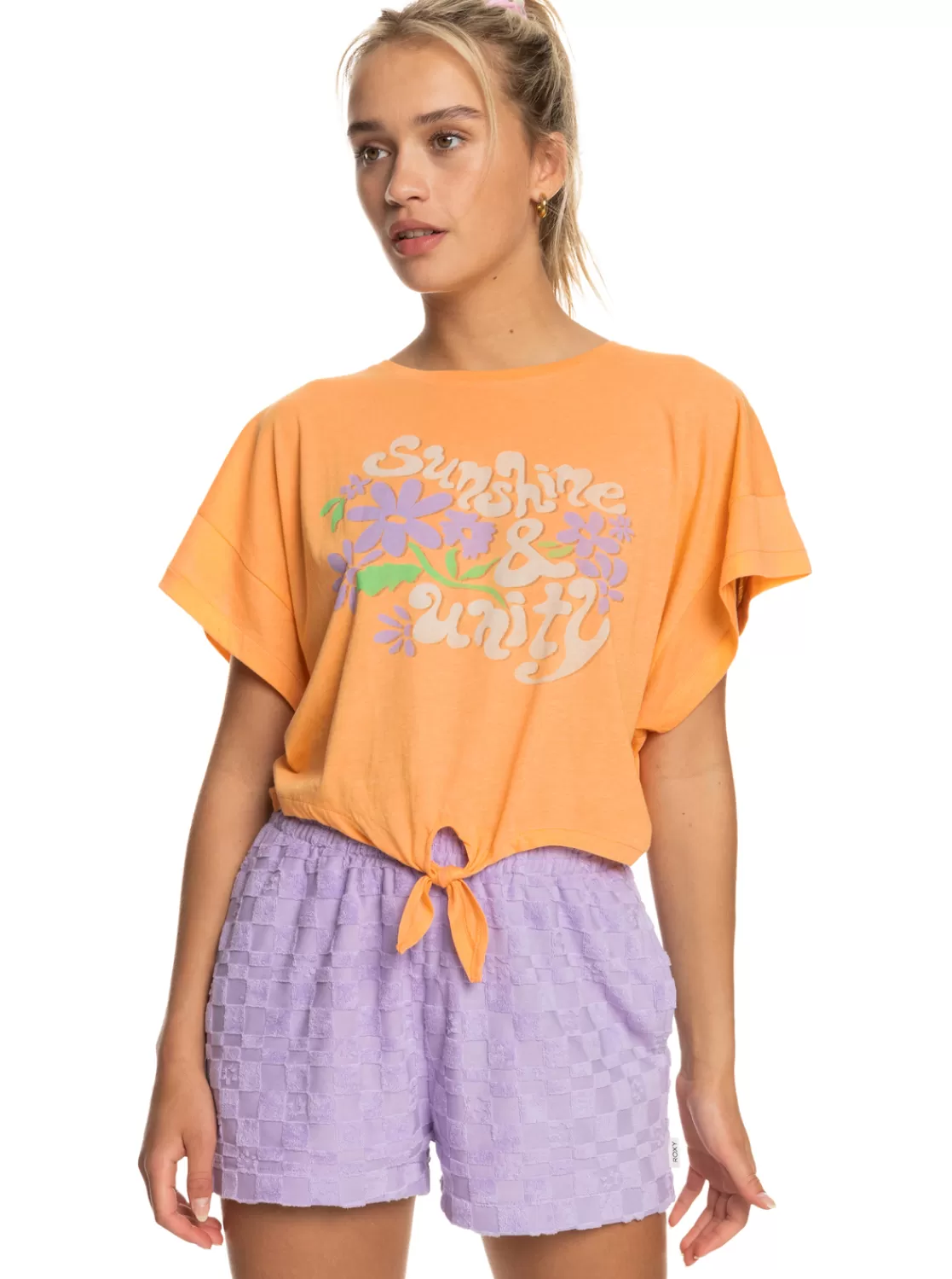 Femme Roxy We Go To The Sea - T-Shirt Court Pour Femme